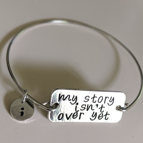 My Story Isn't Over Yet Bangle - Picture 1 of 2